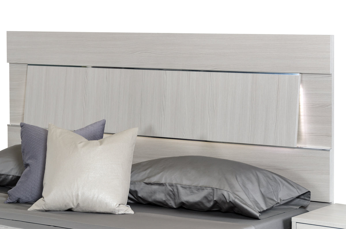 Modrest Ethan Italian Modern Grey Bed-2