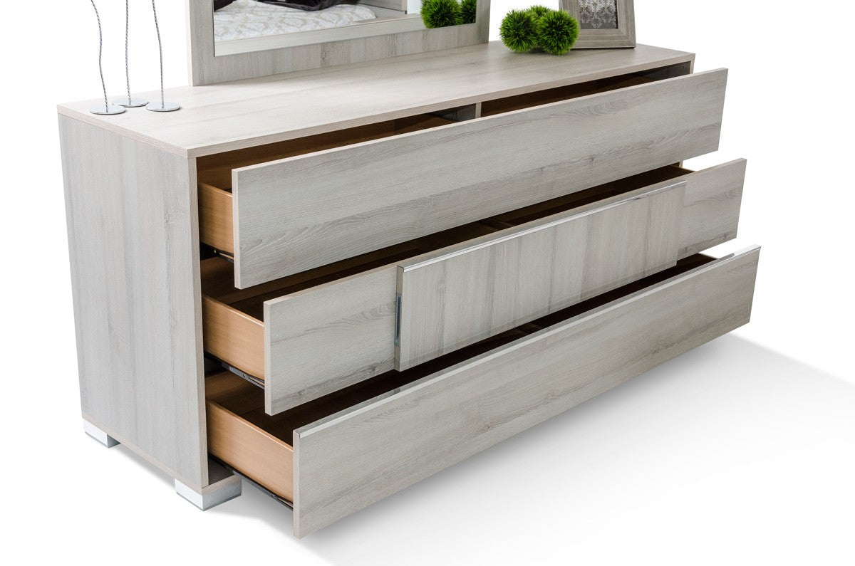 Vig Furniture Modrest Ethan Italian Modern Grey Dresser | Modishstore | Dressers-2