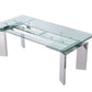 Modrest Viking - Modern Extendable Glass Dining Table-3