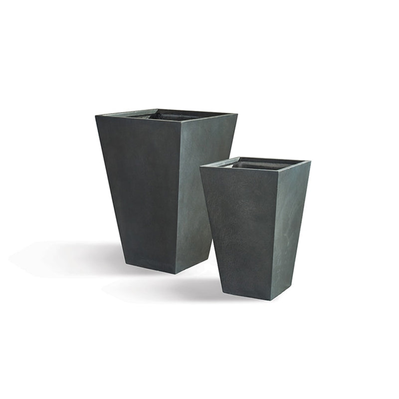Fibreclay Tall Square Vases “ Set of 2 By Napa Home & Garden | Vases | Modishstore