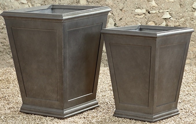 Fibreclay Lombard Planters “ Set of 2 by Napa Home & Garden | Outdoor Planters, Troughs & Cachepots | Modishstore - 2