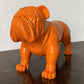 Fiberglass Bulldog MD Sculpture, Orange By Gold Leaf Design Group | Animals & Pets | Modishstore - 6