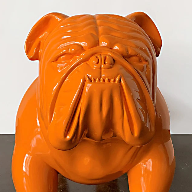 Fiberglass Uv Bulldog Md Sculpture, Small By Gold Leaf Design Group | Animals & Pets | Modishstore - 11