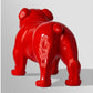Bulldog Sculpture, Red Gold Leaf Design Group | Sculptures | Modishstore-3