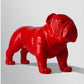 Bulldog Sculpture, Red Gold Leaf Design Group | Sculptures | Modishstore-4