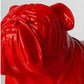Bulldog Sculpture, Red Gold Leaf Design Group | Animals & Pets | Modishstore - 5