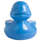 Fiberglass UV  Duck Outdoor Sculpture, Blue By Gold Leaf Design Group | Animals & Pets | Modishstore - 5