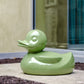 Fiberglass UV  Duck Outdoor Sculpture, Dill Gre By Gold Leaf Design Group | Animals & Pets | Modishstore