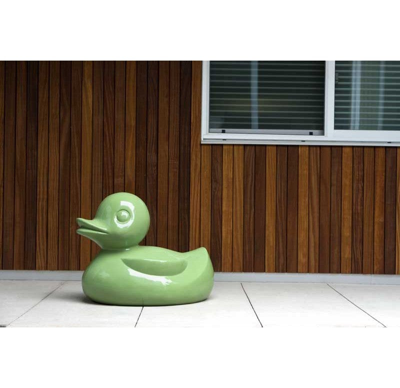 Gold Leaf Design Group Fiberglass Duck, Large | Sculptures | Modishstore-13