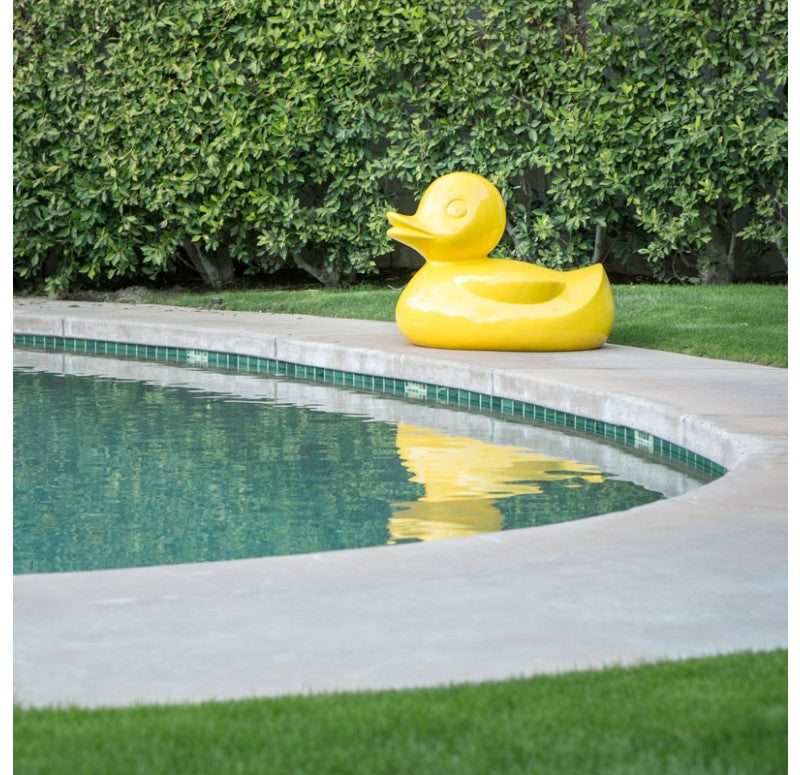 Gold Leaf Design Group Fiberglass Duck, Large | Sculptures | Modishstore-11