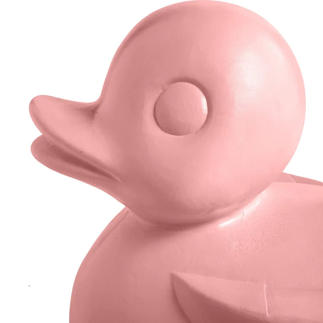 Fiberglass UV  Duck Outdoor Sculpture, Lt Pink By Gold Leaf Design Group | Animals & Pets | Modishstore - 4