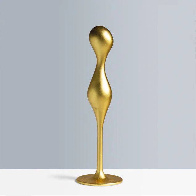 Fiberglass Ghost Sculpture 51"H Gold By Gold Leaf Design Group | Sculptures | Modishstore - 6