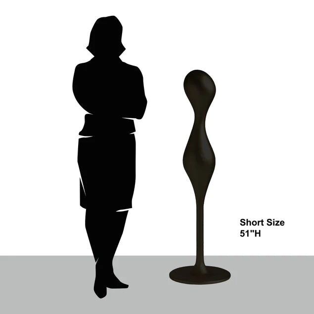 Fiberglass Ghost Sculpture 51"H Gold By Gold Leaf Design Group | Sculptures | Modishstore - 5