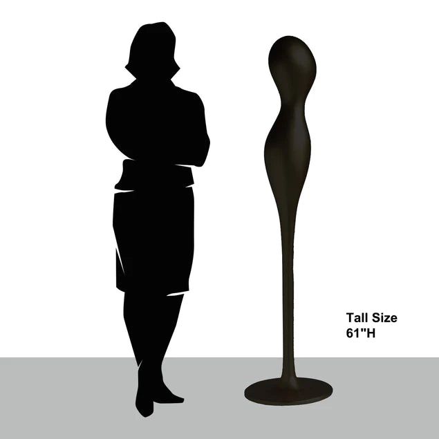 Fiberglass Ghost Sculpture 61"H Gold L By Gold Leaf Design Group | Sculptures | Modishstore - 6