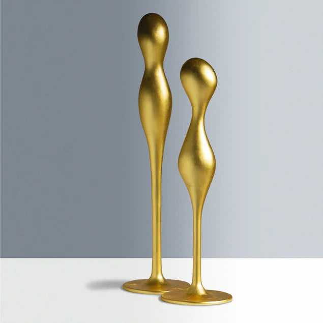 Fiberglass Ghost Sculpture 61"H Gold L By Gold Leaf Design Group | Sculptures |  Modishstore - 2