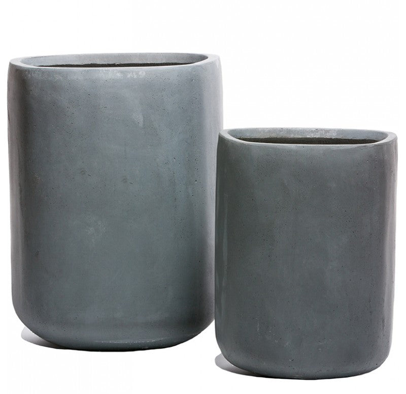 Gold Leaf Design Group Tombo Grey Planter - Set Of 2 | Planters, Troughs & Cachepots | Modishstore - 3