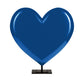 Fiberglass UV  Heart Throb Sculpture, Blue By Gold Leaf Design Group | Sculptures | Modishstore