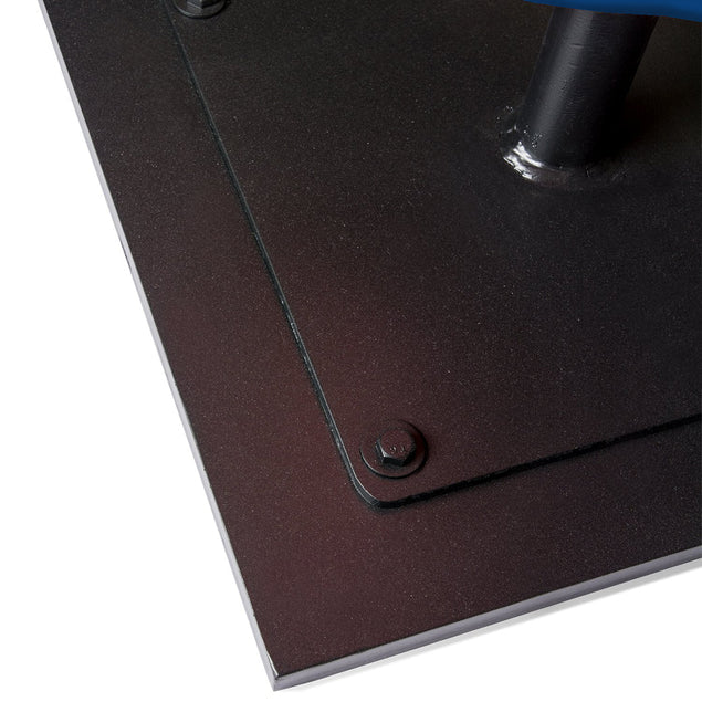 Fiberglass UV  Heart Throb Sculpture, Blue By Gold Leaf Design Group | Sculptures | Modishstore - 3