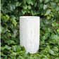 Distressed White: Linea Planter, 22.5"H by Gold Leaf Design Group | Planters, Troughs & Cachepots | Modishstore
