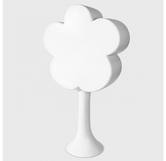 Flower Power Sculpture, Satin White by Gold Leaf Design Group | Sculptures | Modishstore