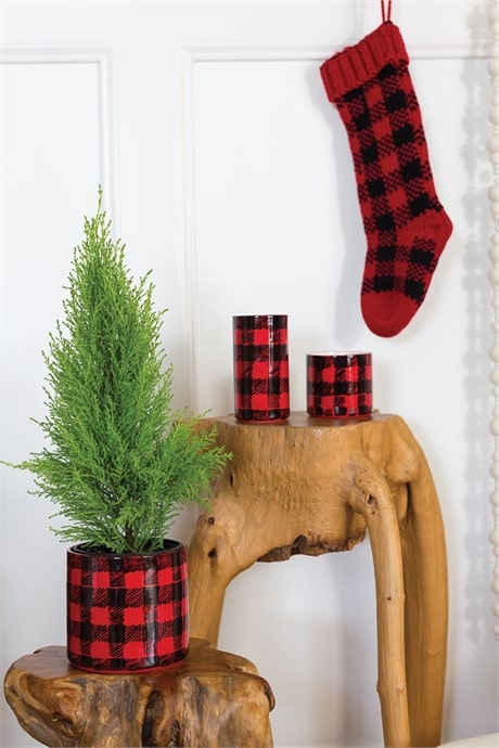 Flannel Pot Set of 8 By Accent Decor | Outdoor Planters, Troughs & Cachepots | Modishstore - 5