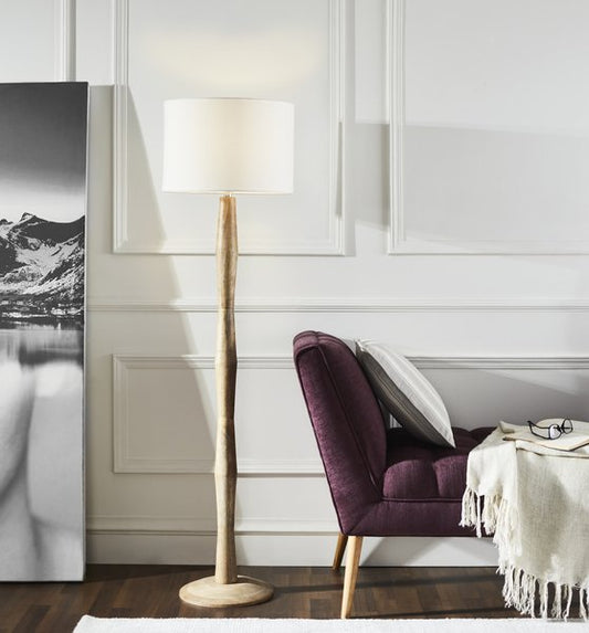 Safavieh Brodie Floor Lamp - Natural | Floor Lamps | Modishstore