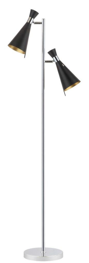 Safavieh Efisio Floor Lamp - Chrome | Floor Lamps | Modishstore - 2