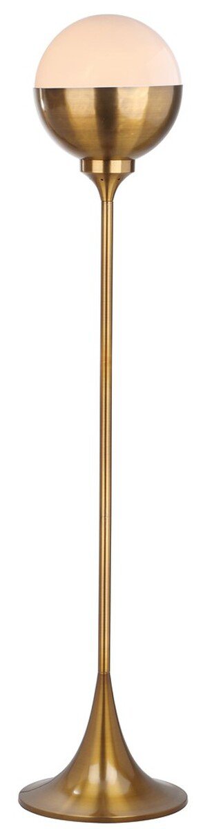 Safavieh Renato 63.5-Inch H Floor Lamp - Brass Gold | Floor Lamps | Modishstore - 3