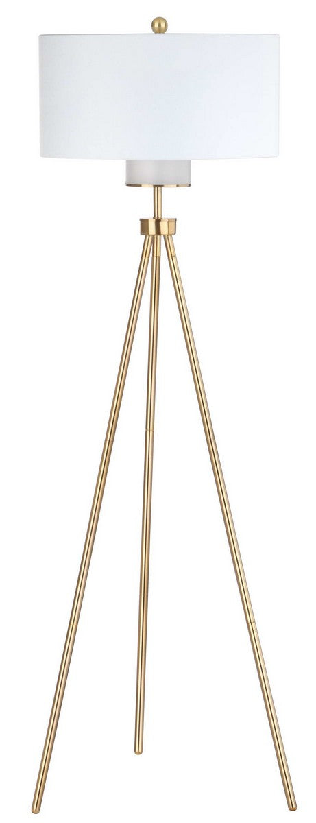 Safavieh Enrica 66-Inch H Floor Lamp - Brass | Floor Lamps | Modishstore - 2