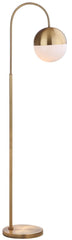 Safavieh Jonas 55.5-Inch H Floor Lamp - Brass Gold