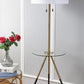 Safavieh Morrison Floor Lamp Side Table - Brass Gold | Floor Lamps | Modishstore - 2