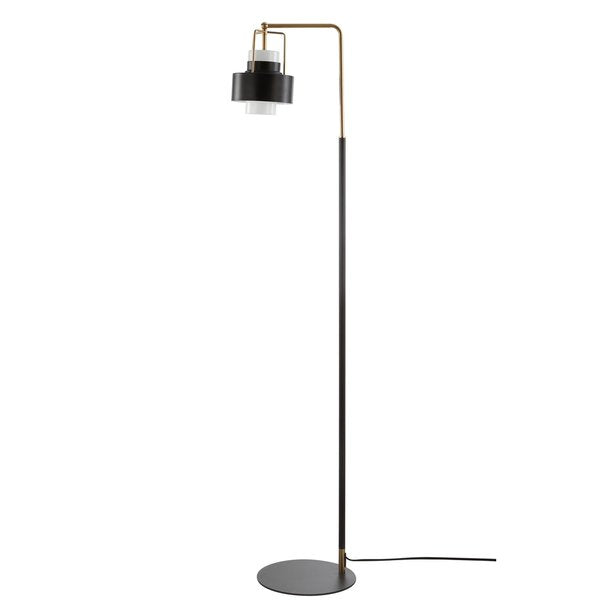 Safavieh Brendon Floor Lamp - Black | Floor Lamps | Modishstore - 2