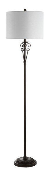 Safavieh Tarri Floor Lamp - Antique Brass | Floor Lamps | Modishstore - 2