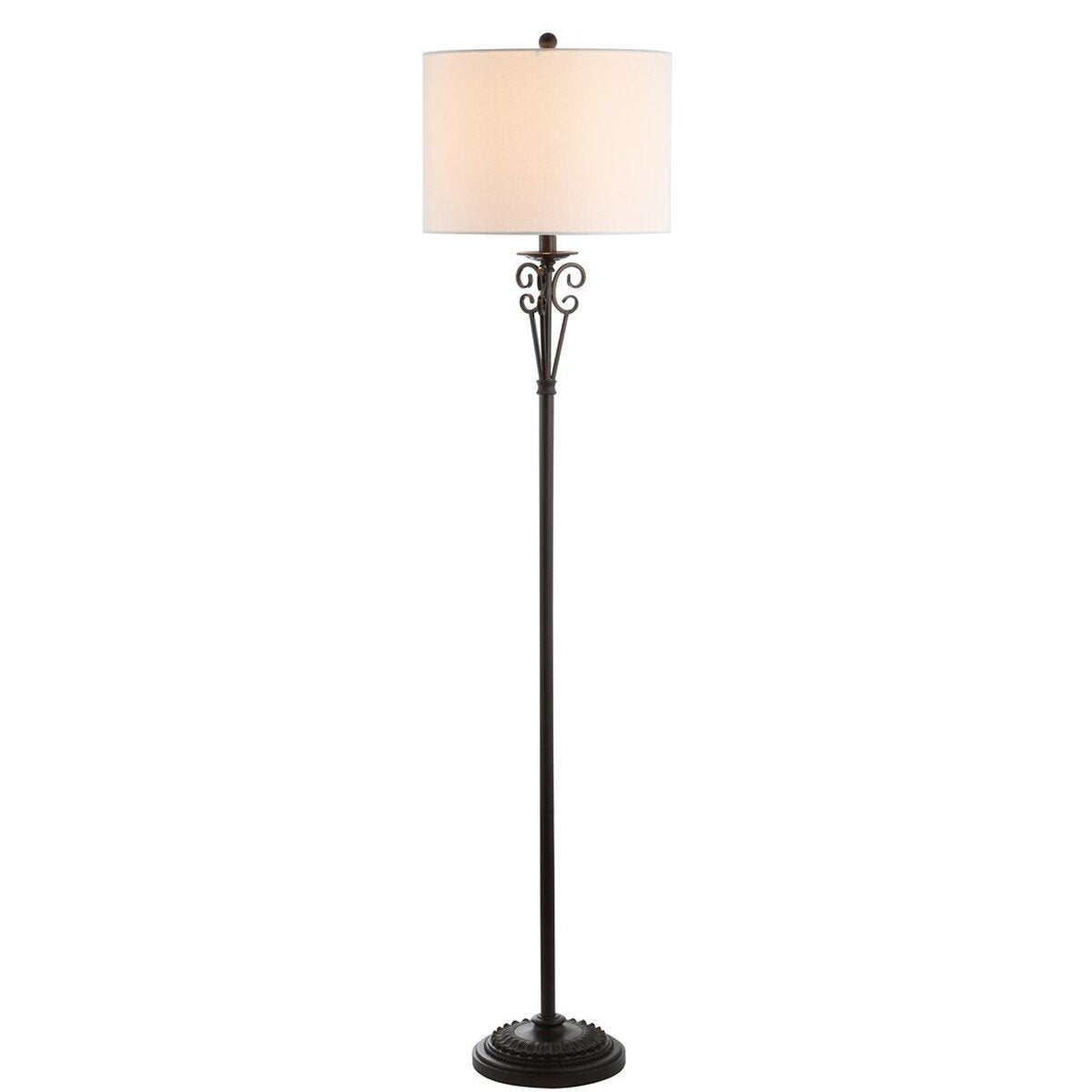 Safavieh Tarri Floor Lamp - Antique Brass | Floor Lamps | Modishstore - 3