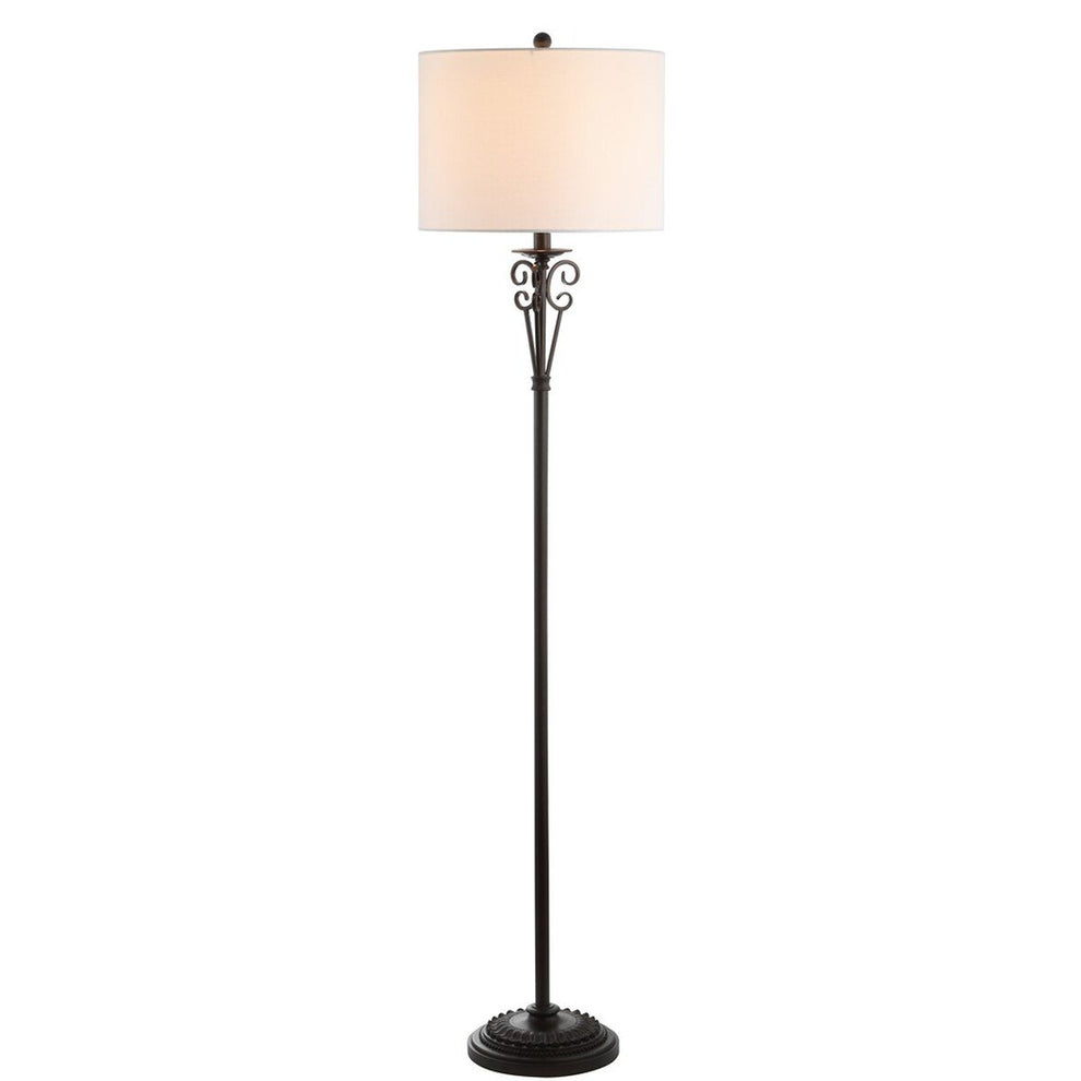 Safavieh Tarri Floor Lamp - Antique Brass | Floor Lamps | Modishstore - 3