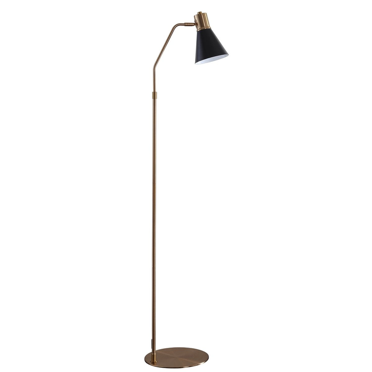 Safavieh Grania Floor Lamp - Black | Floor Lamps | Modishstore - 2