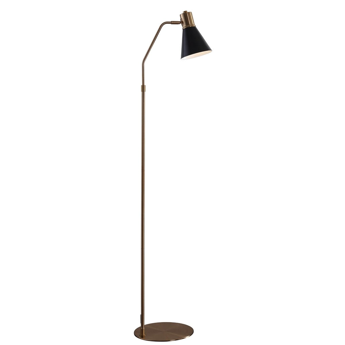 Safavieh Grania Floor Lamp - Black | Floor Lamps | Modishstore - 3