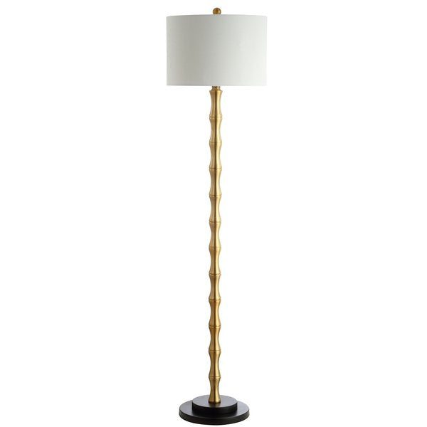 Safavieh Kolten Floor Lamp - Antique Brass | Floor Lamps | Modishstore - 2