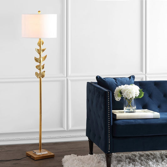 Safavieh Georgiana Floor Lamp - Gold Leaf | Floor Lamps | Modishstore