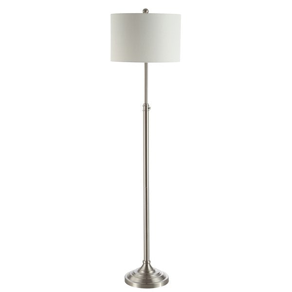 Safavieh Leeland Floor Lamp - Brush Nickel | Floor Lamps | Modishstore - 2