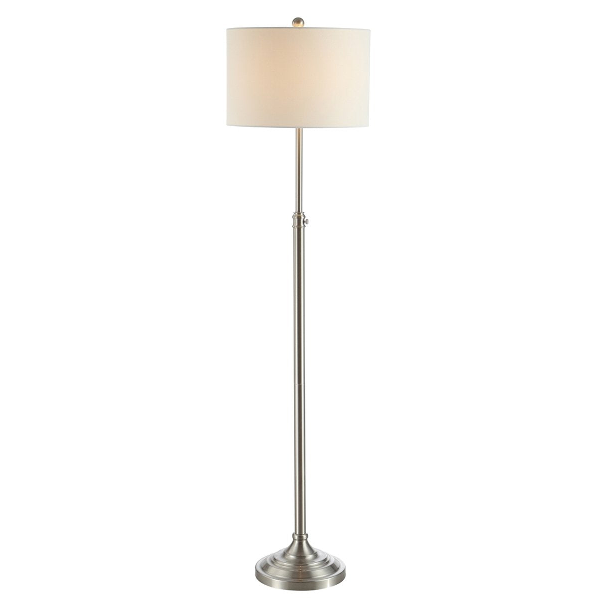 Safavieh Leeland Floor Lamp - Brush Nickel | Floor Lamps | Modishstore - 3