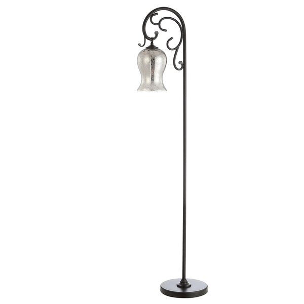 Safavieh Meridia Floor Lamp - Black | Floor Lamps | Modishstore - 2