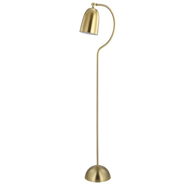 Safavieh Zeid Floor Lamp - Brass Gold | Floor Lamps | Modishstore - 2