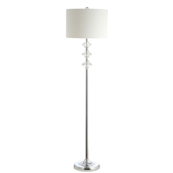 Safavieh Lottie Floor Lamp - Chrome | Floor Lamps | Modishstore - 2