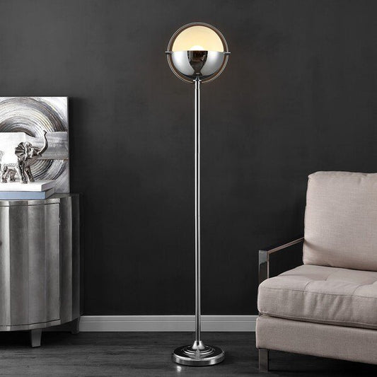 Safavieh Rensa Floor Lamp - Chrome | Floor Lamps | Modishstore