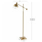 Safavieh Dagen Floor Lamp - Brass Gold | Floor Lamps | Modishstore - 3