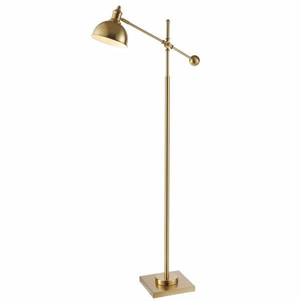 Safavieh Dagen Floor Lamp - Brass Gold | Floor Lamps | Modishstore - 2