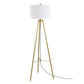Safavieh Falco Floor Lamp - Gold | Floor Lamps | Modishstore - 2