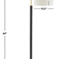 Safavieh Geordi Floor Lamp - Black | Floor Lamps | Modishstore - 3