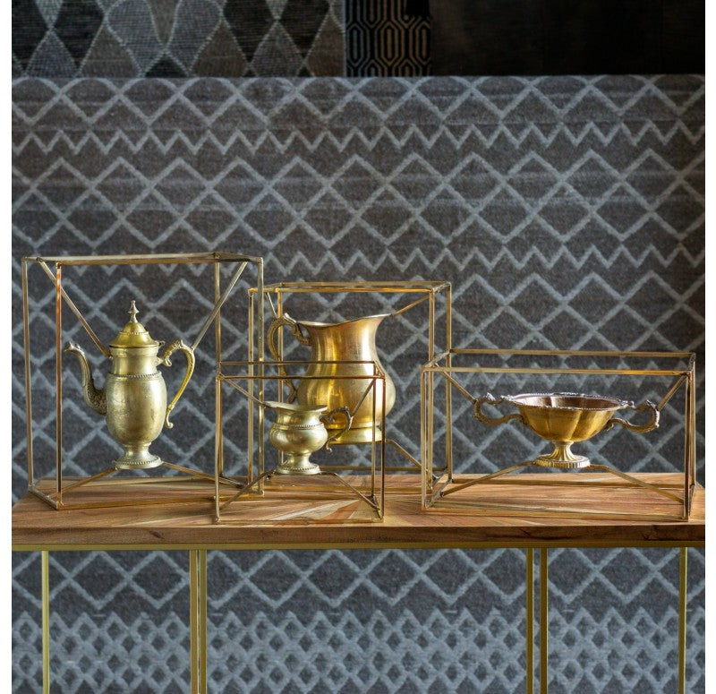 Floating Epergne Vase by Gold Leaf Design Group | Vases | Modishstore - 2